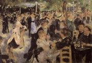 Pierre-Auguste Renoir Le Moulin de la Galette painting